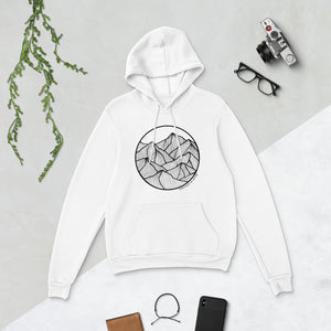 Circle Mountains Unisex Hoodie