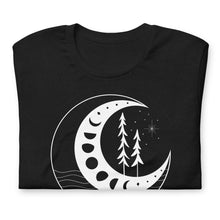 Load image into Gallery viewer, Moon Phases Unisex T-shirt
