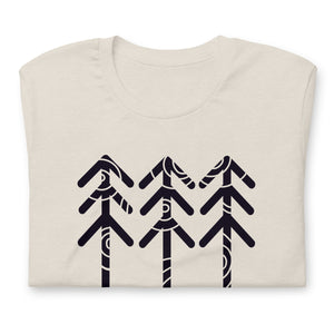 Tree Rings Unisex T-shirt