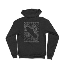 Load image into Gallery viewer, Vancouver Island Trees Unisex Zip-up Hoodie
