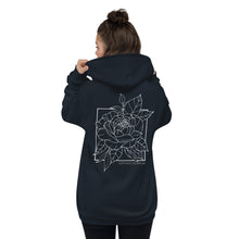 Load image into Gallery viewer, Peony Unisex Zip-up Hoodie
