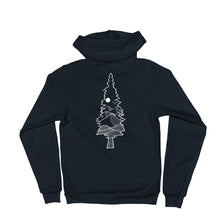Load image into Gallery viewer, West Coast Tree Unisex Zip-up Hoodie
