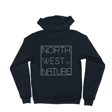 Load image into Gallery viewer, North-West-By-Nature Unisex Zip-up Hoodie
