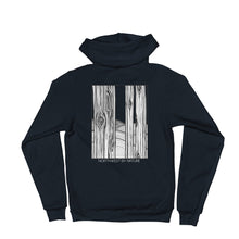 Load image into Gallery viewer, Through the Trees Unisex Zip-up Hoodie
