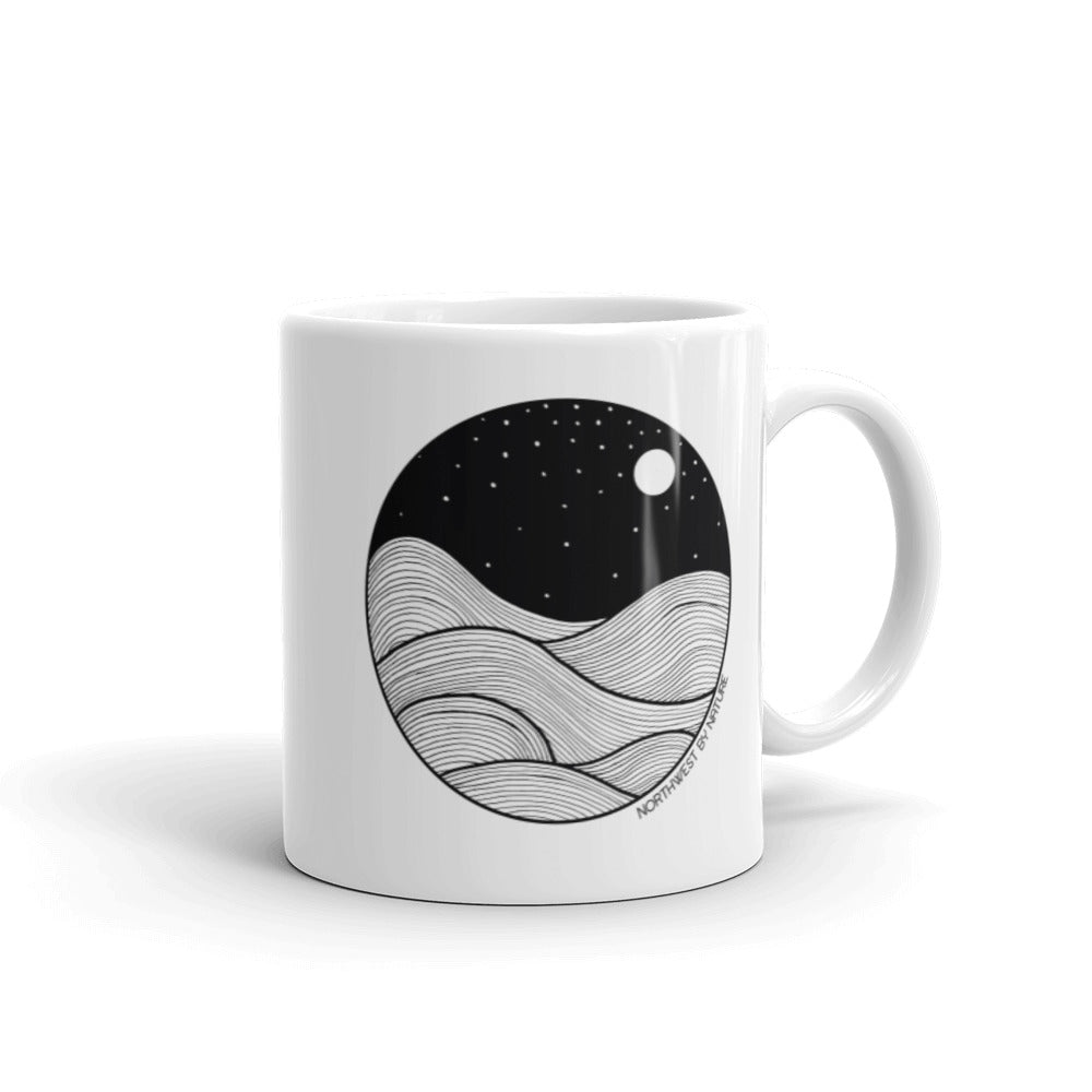 Midnight Waves Mug