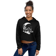 Load image into Gallery viewer, Starry Night Crop Hoodie
