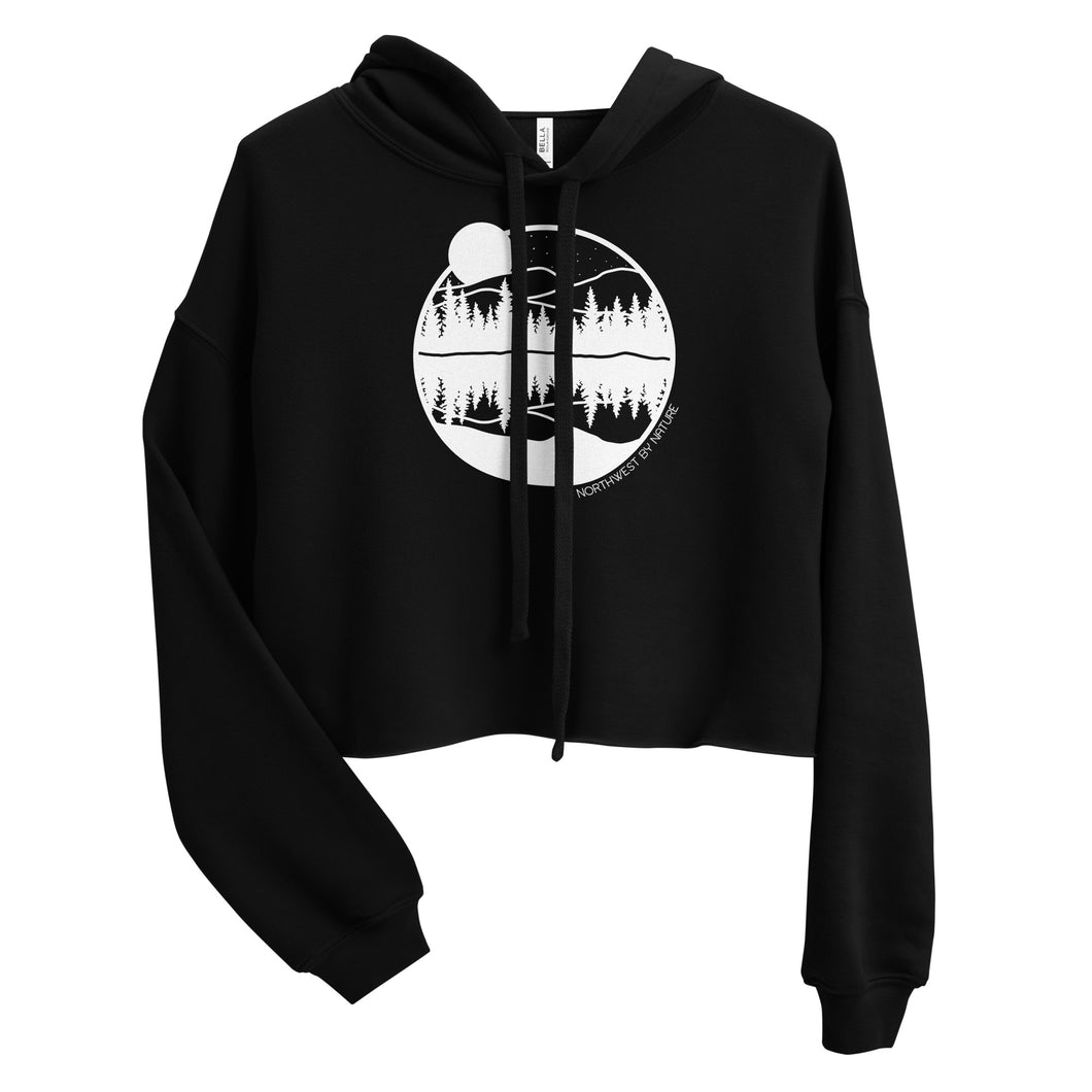 Reflection Crop Hoodie