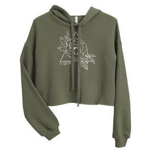 Bloom Crop Hoodie