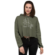 Load image into Gallery viewer, Bloom Crop Hoodie
