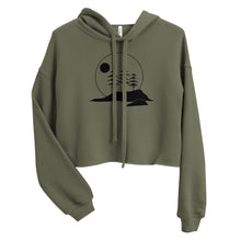 Load image into Gallery viewer, Pacific Rim Crop Hoodie
