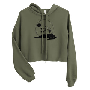 Pacific Rim Crop Hoodie