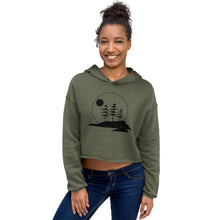 Load image into Gallery viewer, Pacific Rim Crop Hoodie
