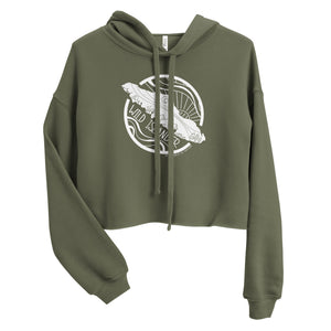 Wild Islander Crop Hoodie