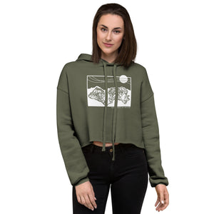 Whistler Blackcomb Crop Hoodie