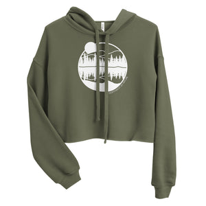 Reflection Crop Hoodie