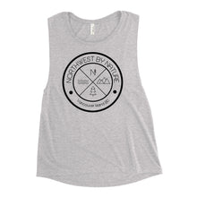 Load image into Gallery viewer, Circle Logo Ladies’ Muscle Tank
