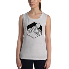 Load image into Gallery viewer, Golden Hinde Ladies’ Muscle Tank
