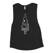 Load image into Gallery viewer, West Coast Tree Ladies’ Muscle Tank
