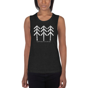 Tree Rings Ladies’ Muscle Tank