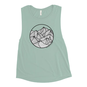 Circle Mountain Ladies’ Muscle Tank