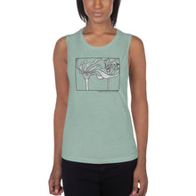 Load image into Gallery viewer, Kelp Ladies’ Muscle Tank
