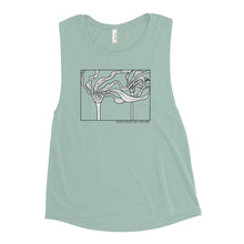 Load image into Gallery viewer, Kelp Ladies’ Muscle Tank
