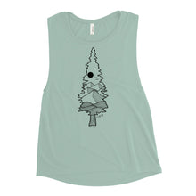 Load image into Gallery viewer, West Coast Tree Ladies’ Muscle Tank
