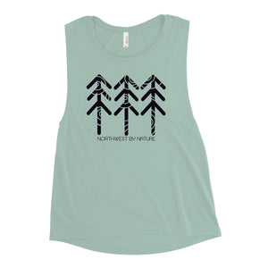 Tree Rings Ladies’ Muscle Tank