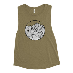 Circle Mountain Ladies’ Muscle Tank