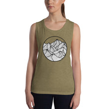 Load image into Gallery viewer, Circle Mountain Ladies’ Muscle Tank
