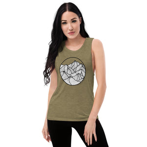 Circle Mountain Ladies’ Muscle Tank