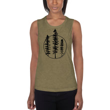 Load image into Gallery viewer, 3 Sisters Ladies’ Muscle Tank
