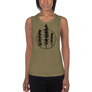 3 Sisters Ladies’ Muscle Tank