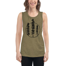 Load image into Gallery viewer, 3 Sisters Ladies’ Muscle Tank
