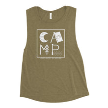 Load image into Gallery viewer, CAMP Ladies’ Muscle Tank
