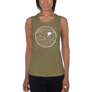 Land of Plenty Ladies’ Muscle Tank