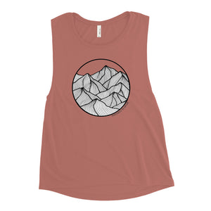 Circle Mountain Ladies’ Muscle Tank