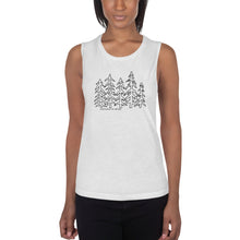 Load image into Gallery viewer, Forest Family Ladies’ Muscle Tank
