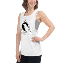 Load image into Gallery viewer, Raven Ladies’ Muscle Tank
