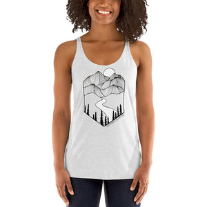 Passing Through Women's Racerback Tank