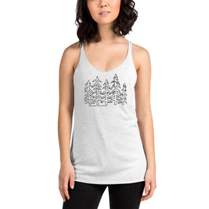 Forest Family Women's Racerback Tank