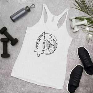 Adventure Awaits Women's Racerback Tank