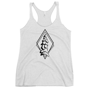 Snow Ghost Women's Racerback Tank