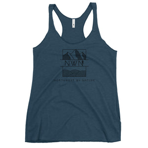 Northwest By Nature Logo Women's Racerback Tank
