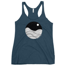 Load image into Gallery viewer, Midnight Waves Women&#39;s Racerback Tank
