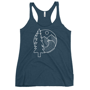 Adventure Awaits Women's Racerback Tank