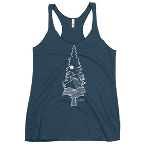 West Coast Tree Women's Racerback Tank