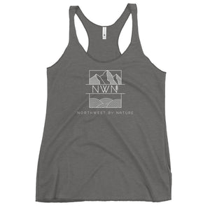 Northwest By Nature Logo Women's Racerback Tank