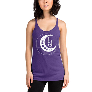 Moon Phases Women's Racerback Tank