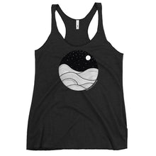 Load image into Gallery viewer, Midnight Waves Women&#39;s Racerback Tank
